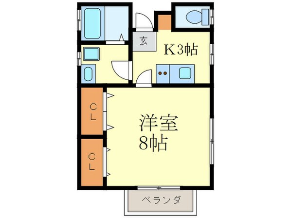 パーソナルサルーン西陣ｊｒの物件間取画像